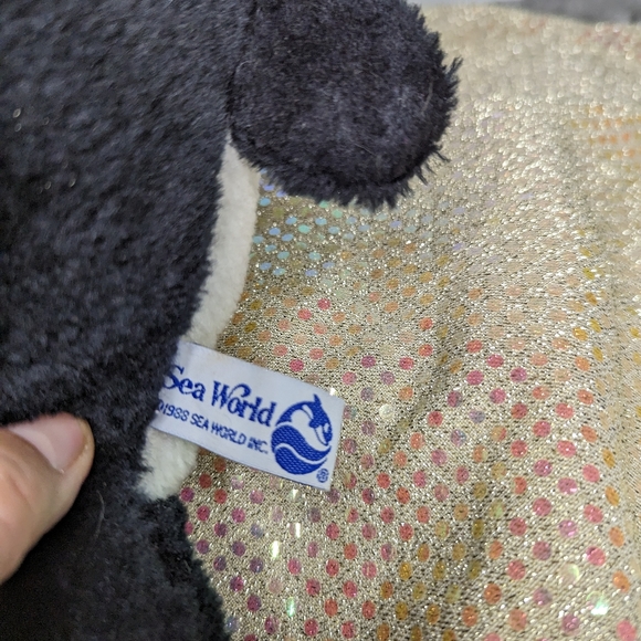 Orca whale plush sea world free willy - Picture 7 of 9